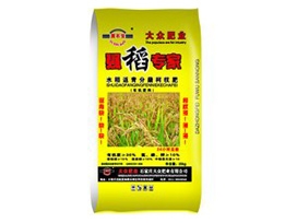 水稻返青分蘗柯杈肥